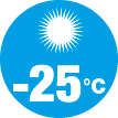 Fonctionnement en mode chaud jusqu’à -25°C extérieur