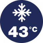Fonctionnement en mode froid jusqu’à 43°C extérieur