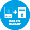 Boiler back-up
